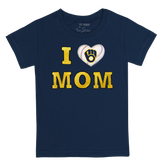 Milwaukee Brewers I Love Mom Tee Shirt
