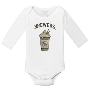 Milwaukee Brewers Latte Long Sleeve Snapper