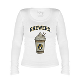Milwaukee Brewers Latte Legend Long Sleeve