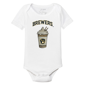 Milwaukee Brewers Latte Short Sleeve Snapper
