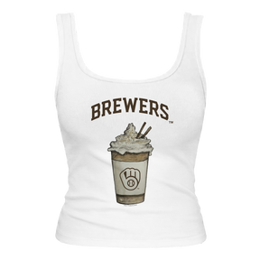 Milwaukee Brewers Latte Emmy Tank