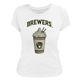 Milwaukee Brewers Latte Women's Tee Shirt