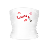 Milwaukee Brewers Lipstick Tube Top - Tiny Turnip