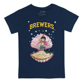 Milwaukee Brewers Mermaid Tee Shirt