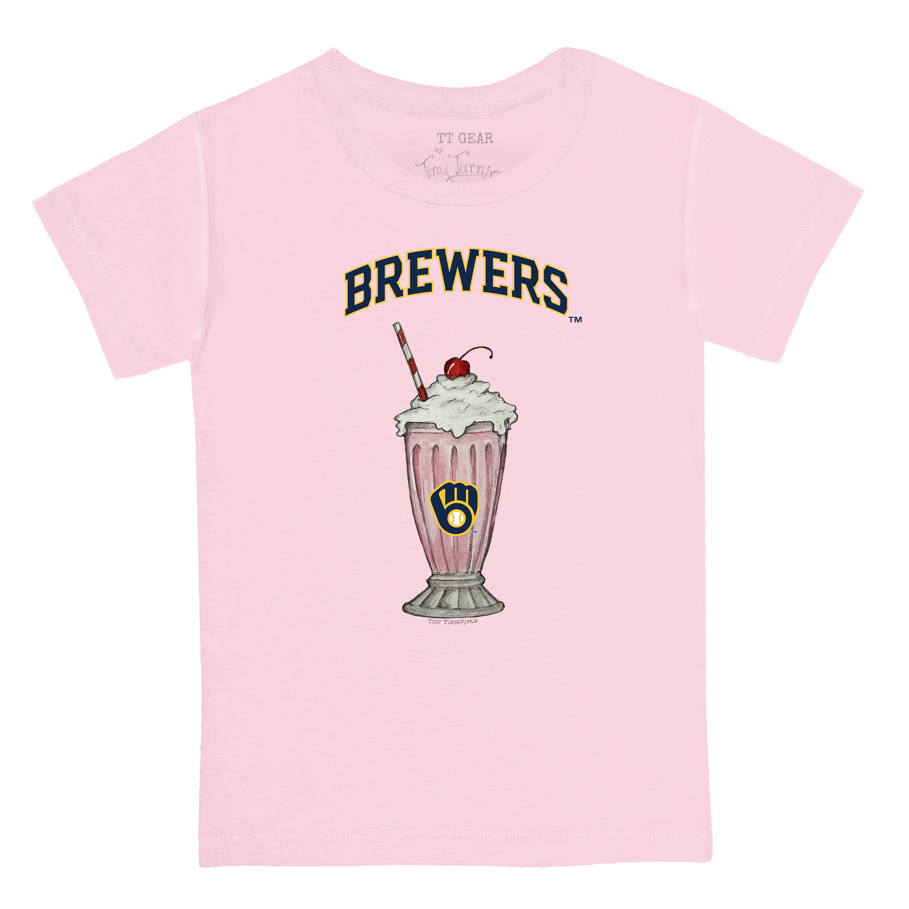Milwaukee Brewers Milkshake Kid's Tee Shirt