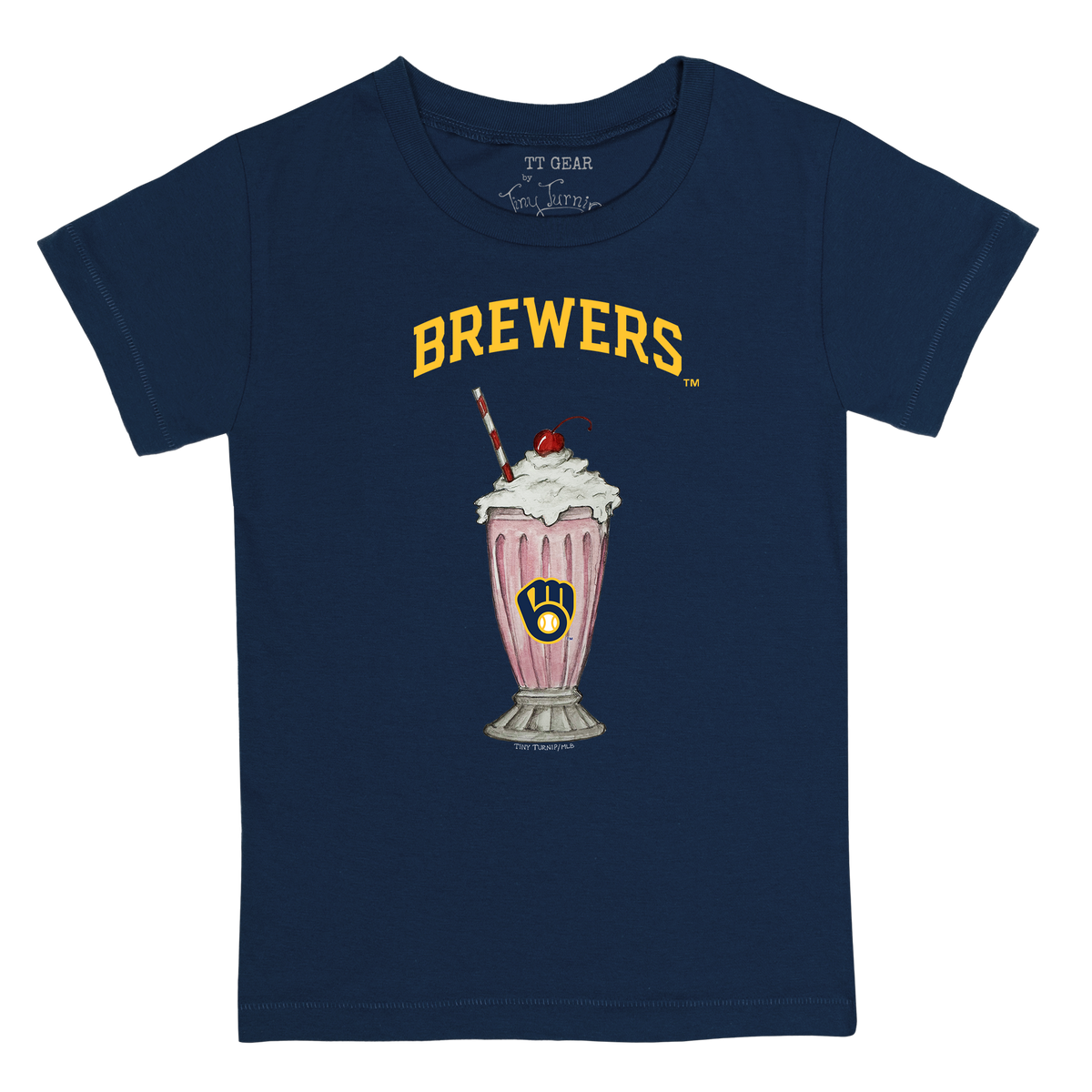 Milwaukee Brewers Milkshake Kid's Tee Shirt