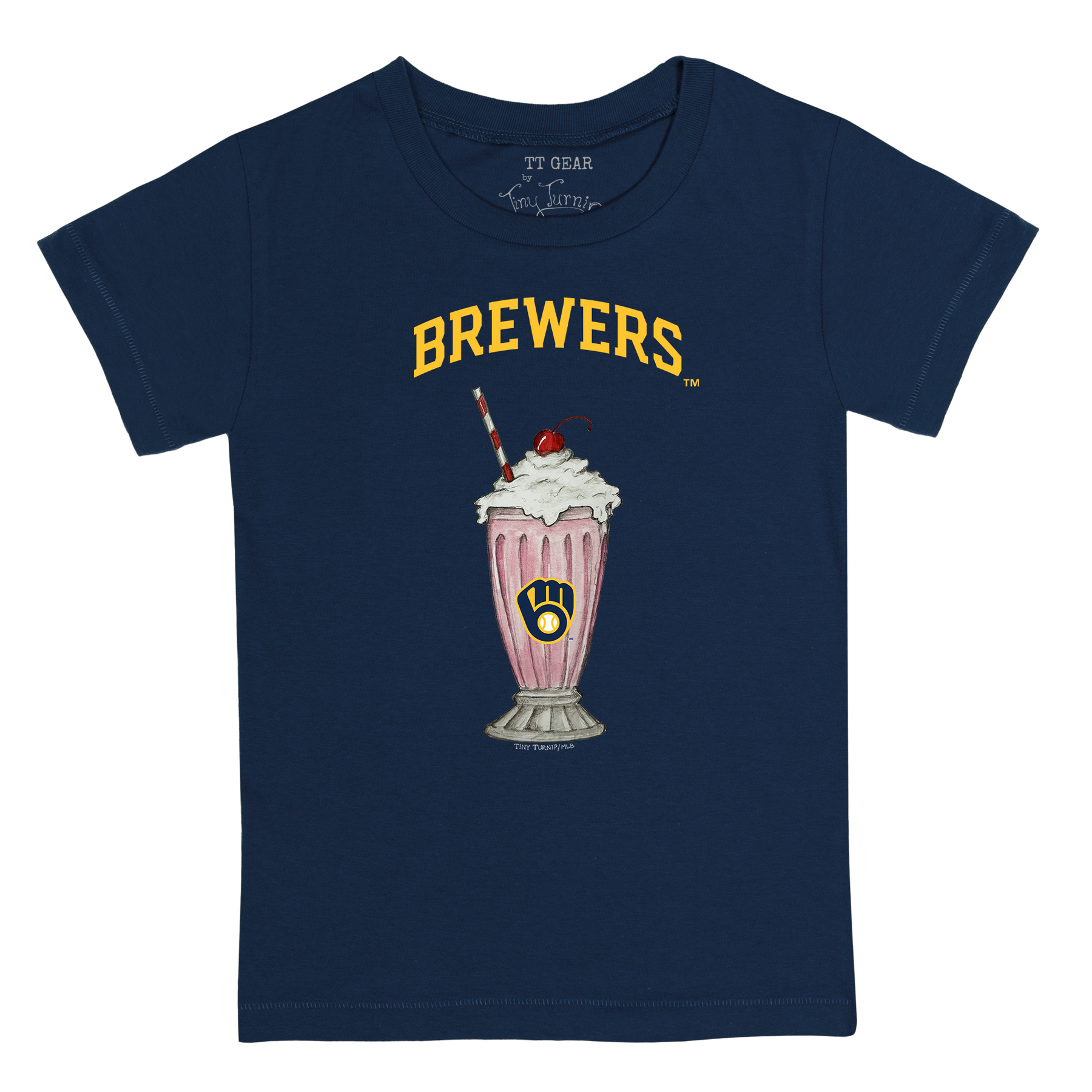 Milwaukee Brewers Milkshake Kid's Tee Shirt