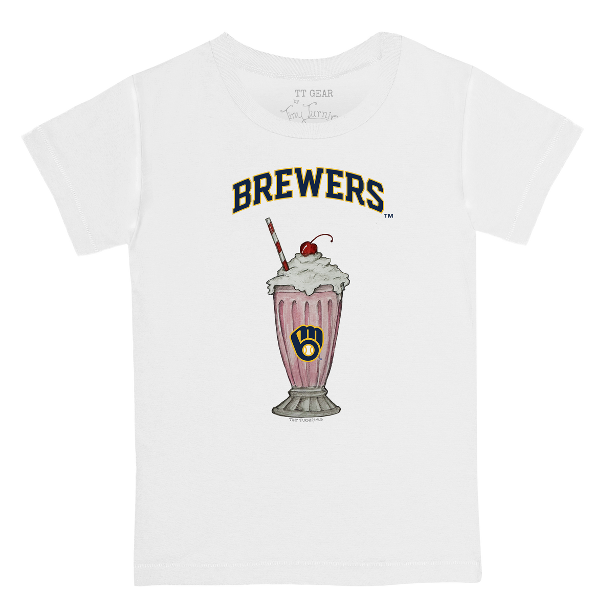 Milwaukee Brewers Milkshake Kid's Tee Shirt