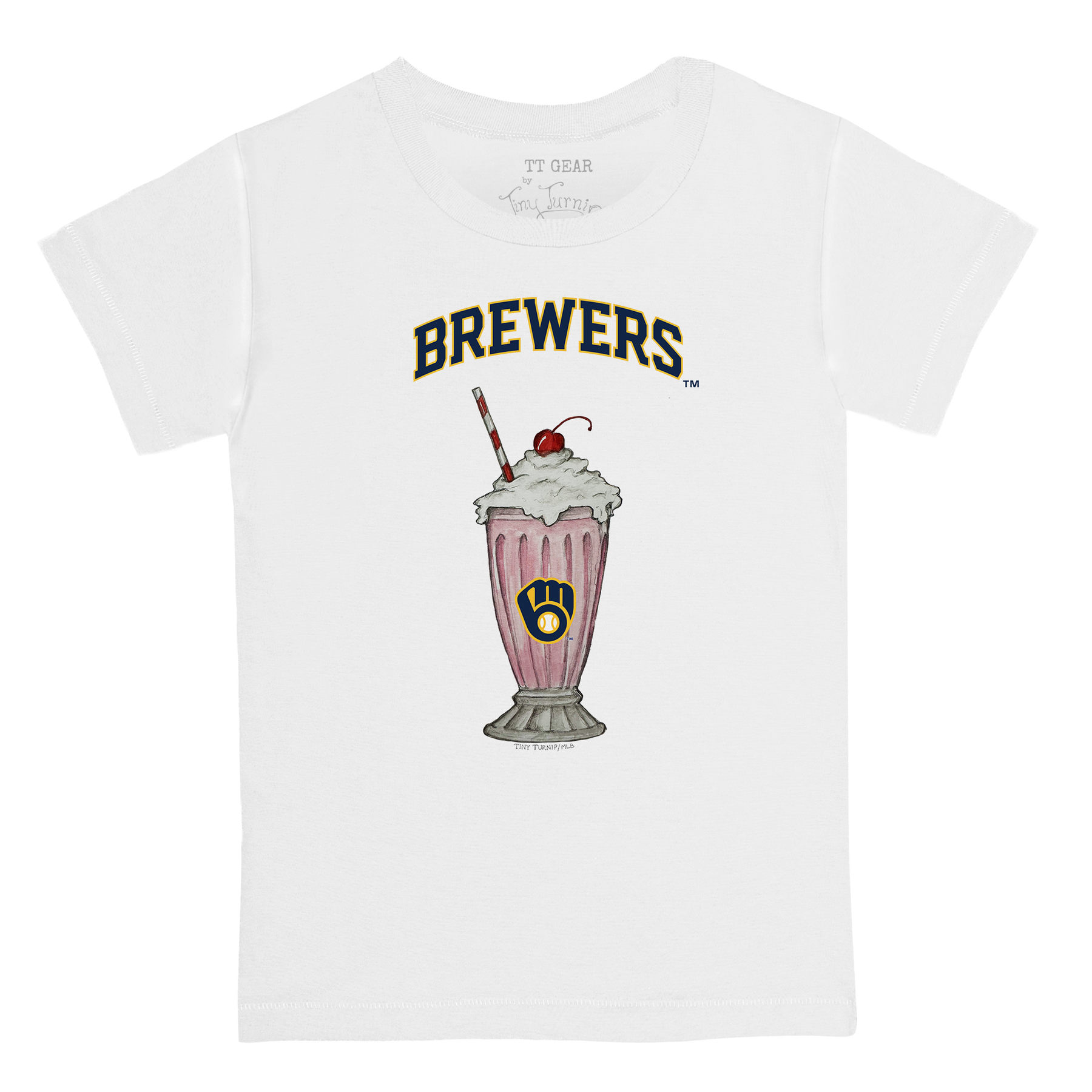 Milwaukee Brewers Milkshake Kid's Tee Shirt