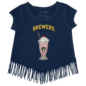 Milwaukee Brewers Milkshake Fringe Tee
