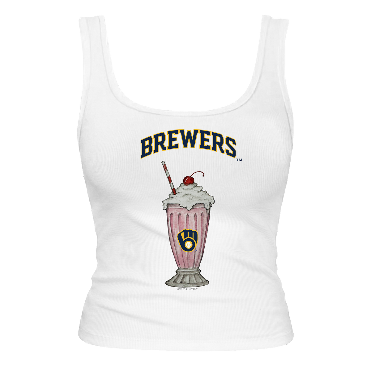 Milwaukee Brewers Milkshake Emmy Tank
