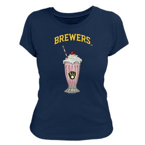 Milwaukee Brewers Milkshake Women's Tee Shirt