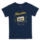 Milwaukee Brewers Mixtape Kid's Tee Shirt