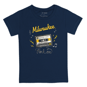 Milwaukee Brewers Mixtape Kid's Tee Shirt