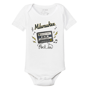 Milwaukee Brewers Mixtape Short Sleeve Snapper