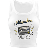 Milwaukee Brewers Mixtape Crop Tank