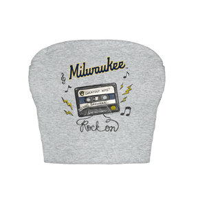 Milwaukee Brewers Mixtape Crop Tube Top