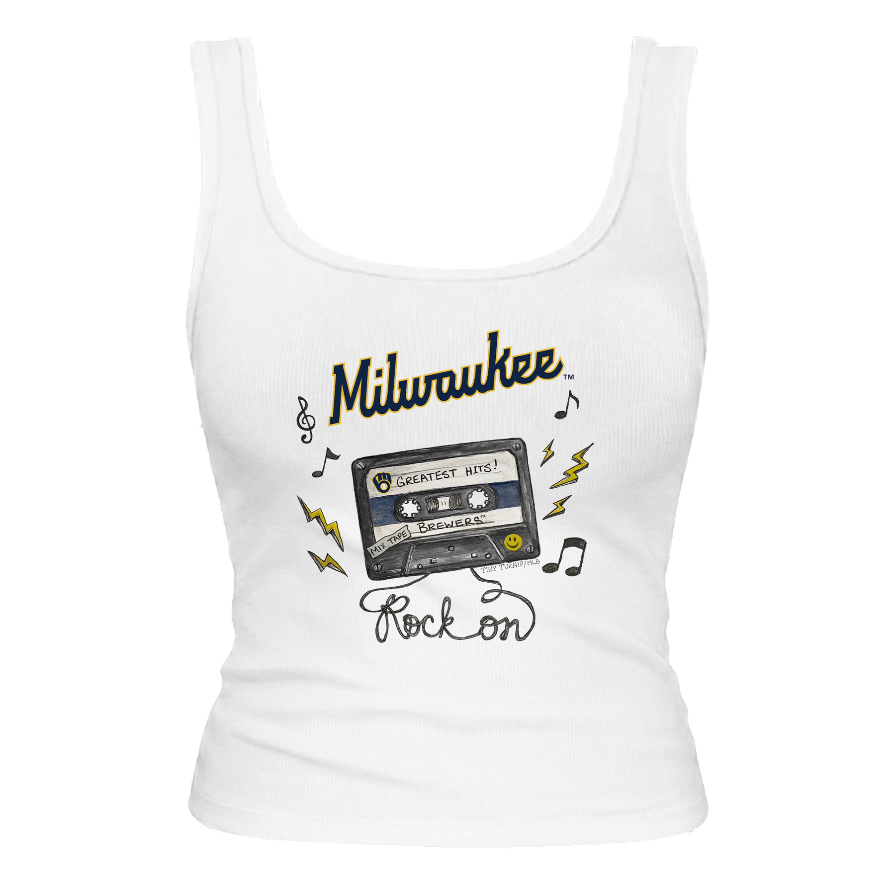 Milwaukee Brewers Mixtape Emmy Tank