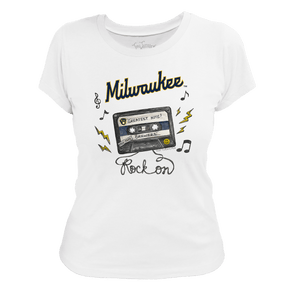 Milwaukee Brewers Mixtape Women's Tee Shirt