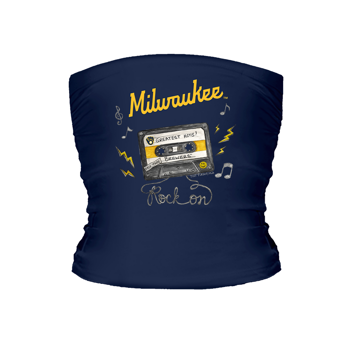 Milwaukee Brewers Mixtape Tube Top