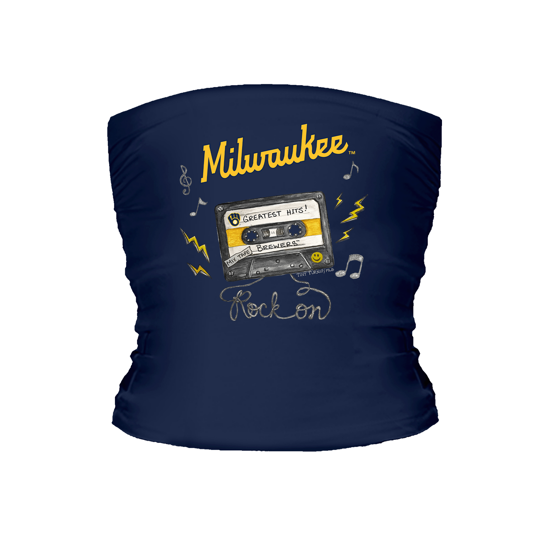Milwaukee Brewers Mixtape Tube Top