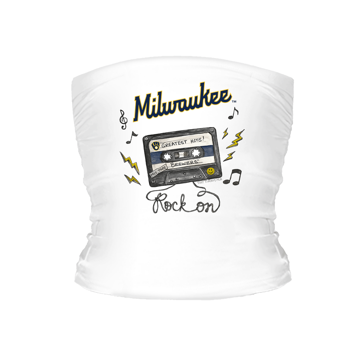 Milwaukee Brewers Mixtape Tube Top