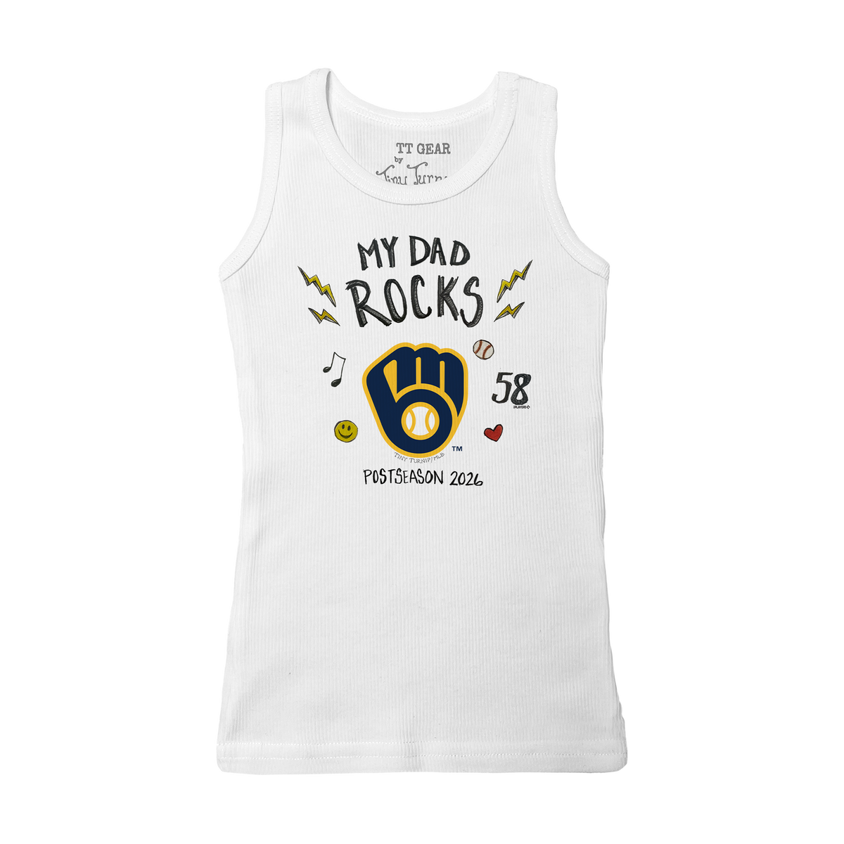 VIP Milwaukee Brewers Postseason '26 Kid's Tank