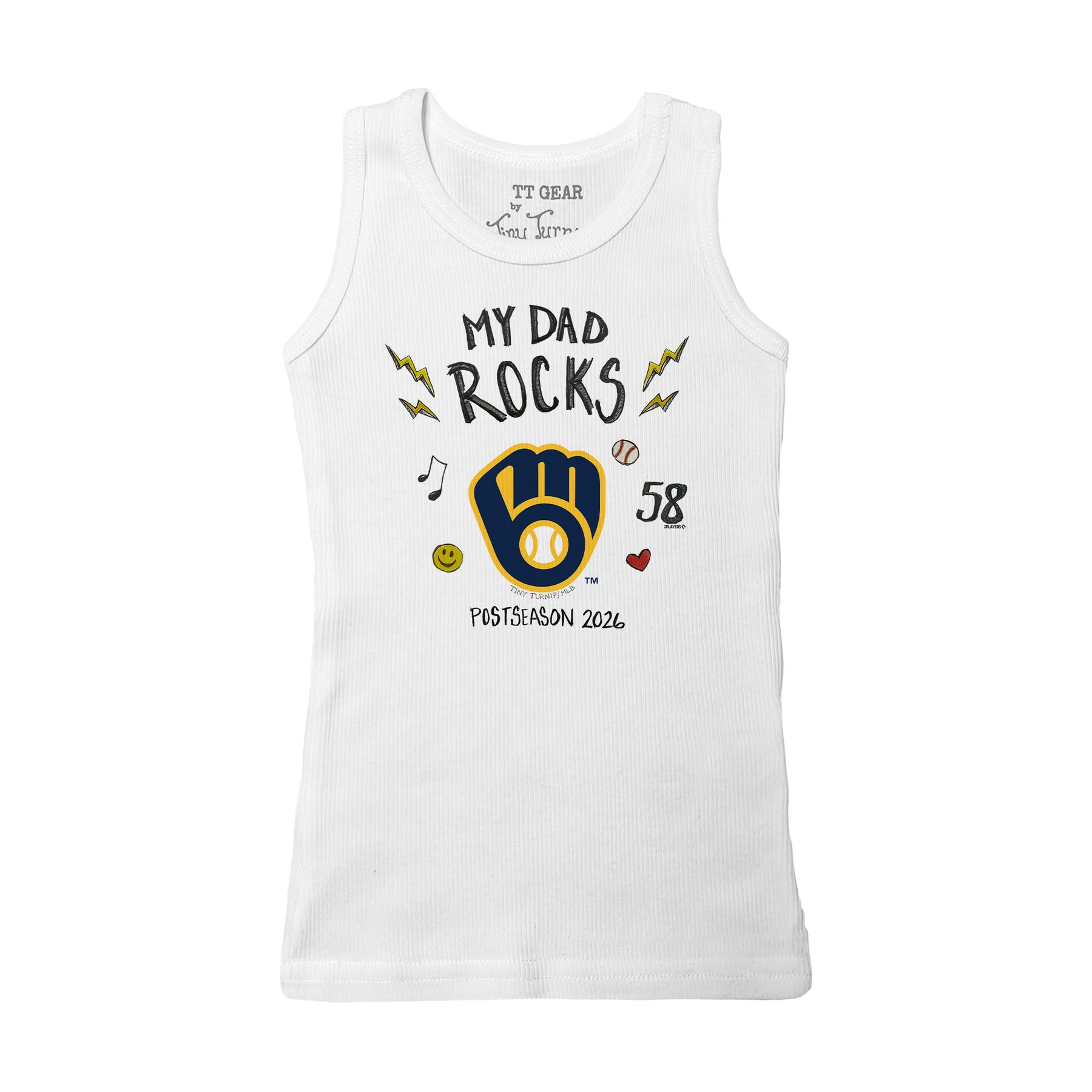 VIP Milwaukee Brewers Postseason '26 Kid's Tank
