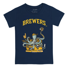 Milwaukee Brewers Octopus Tee Shirt