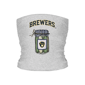 Milwaukee Brewers Pickle Jar Tube Top