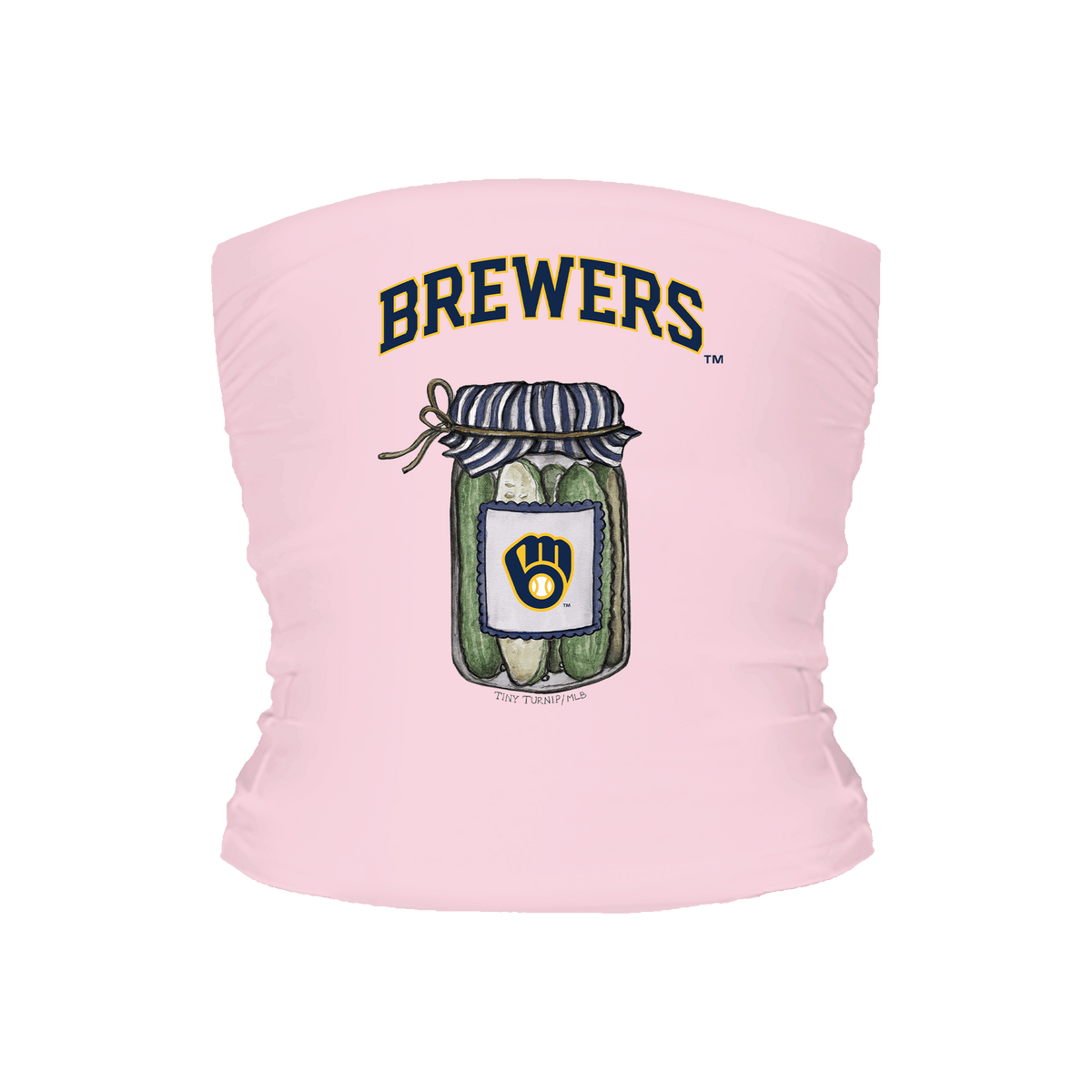 Milwaukee Brewers Pickle Jar Tube Top
