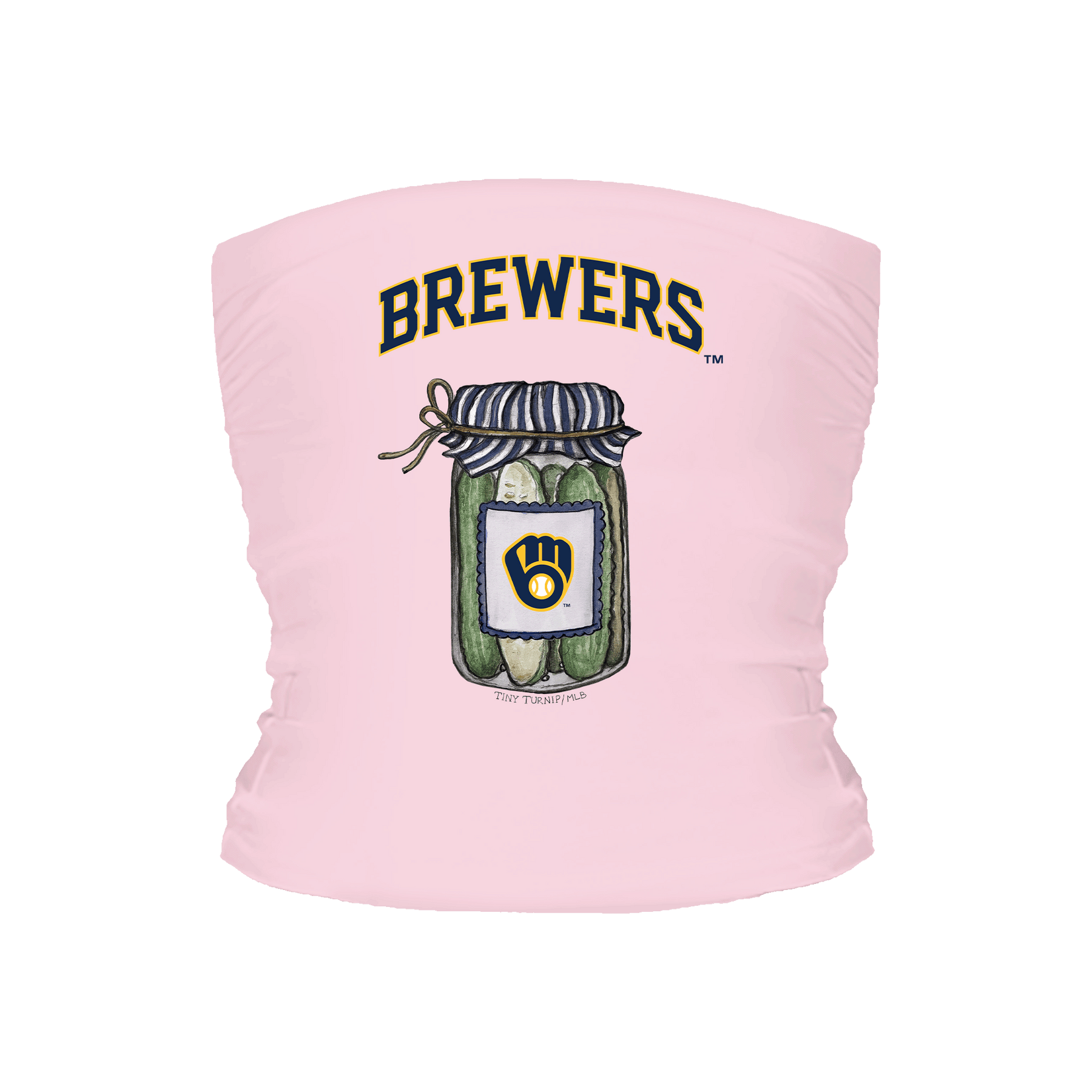 Milwaukee Brewers Pickle Jar Tube Top