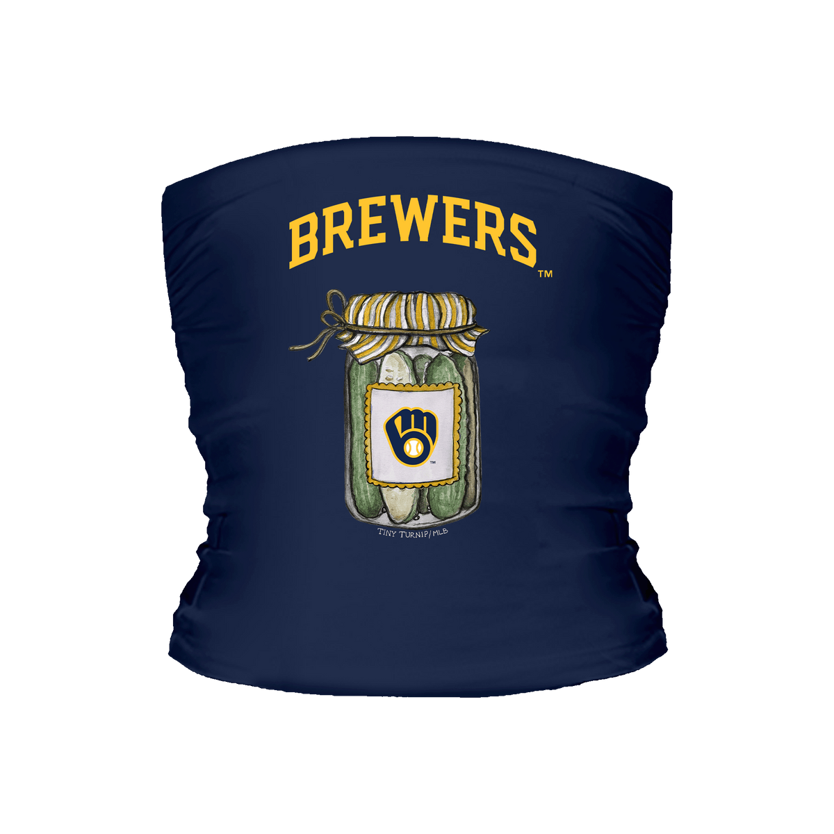 Milwaukee Brewers Pickle Jar Tube Top