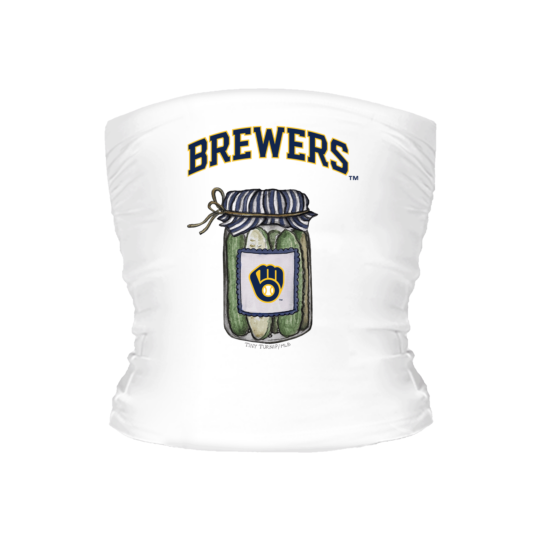 Milwaukee Brewers Pickle Jar Tube Top