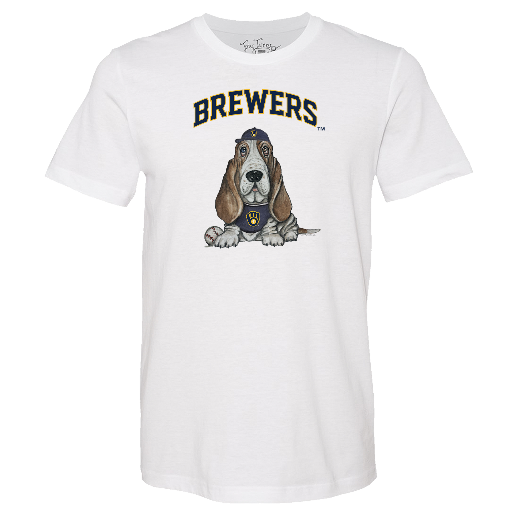 Milwaukee Brewers Puddy Unisex Tee Shirt - Tiny Turnip