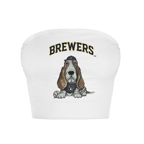 Milwaukee Brewers Puddy Crop Tube Top