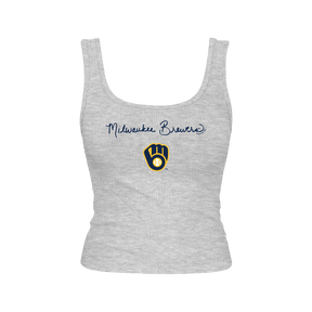 Milwaukee Brewers Logo Script Emmy Tank