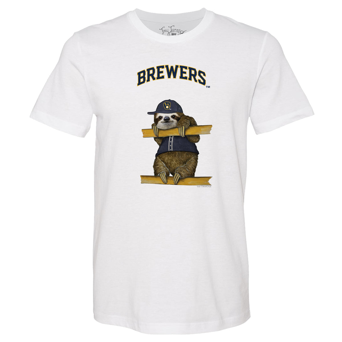 Milwaukee Brewers Sloth Tee Shirt