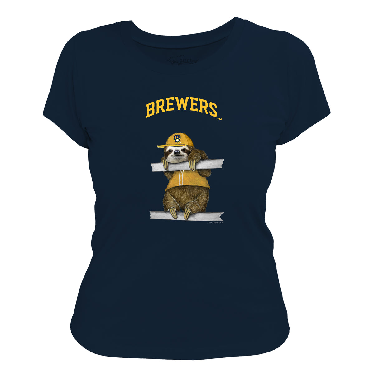 Milwaukee Brewers Sloth Tee Shirt