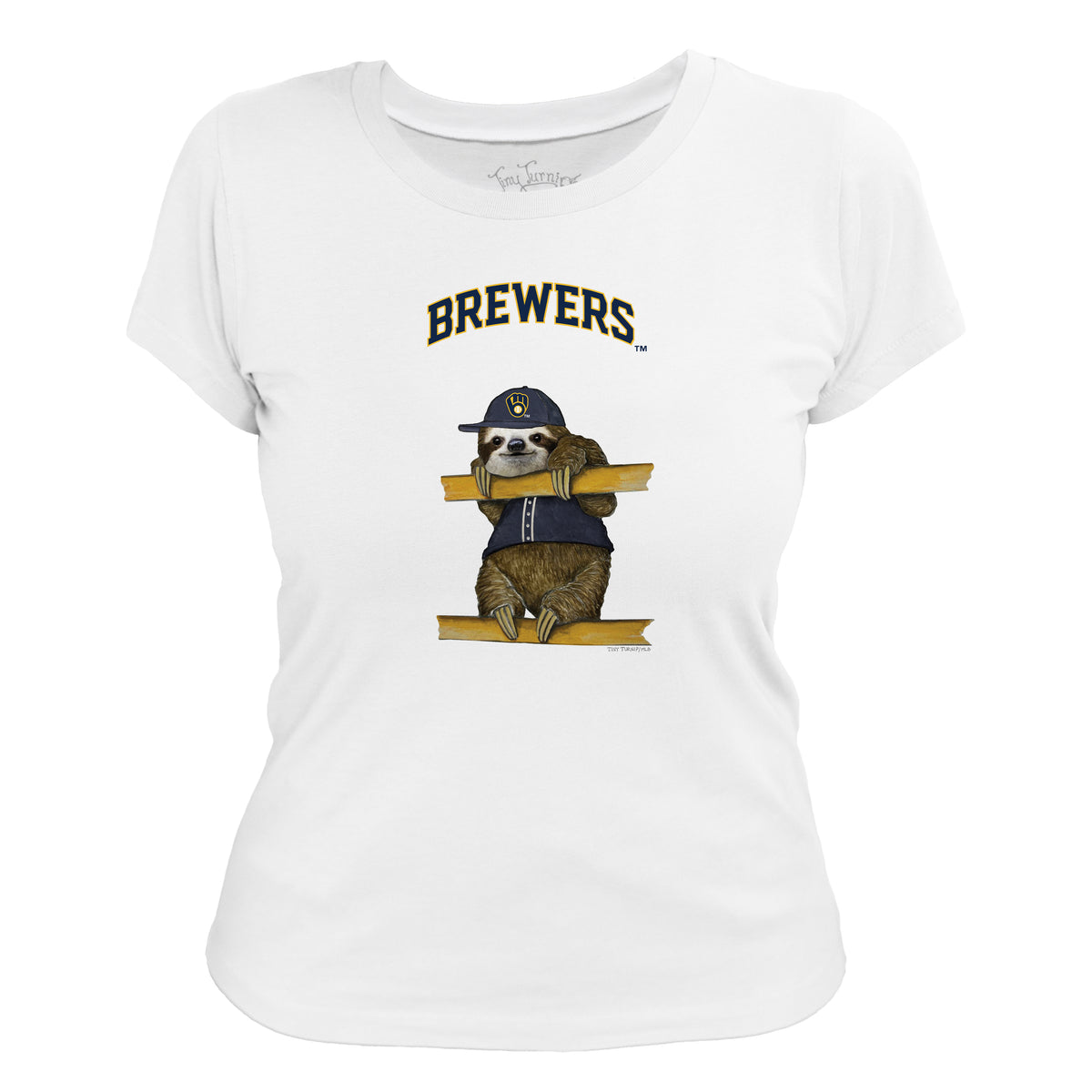 Milwaukee Brewers Sloth Tee Shirt