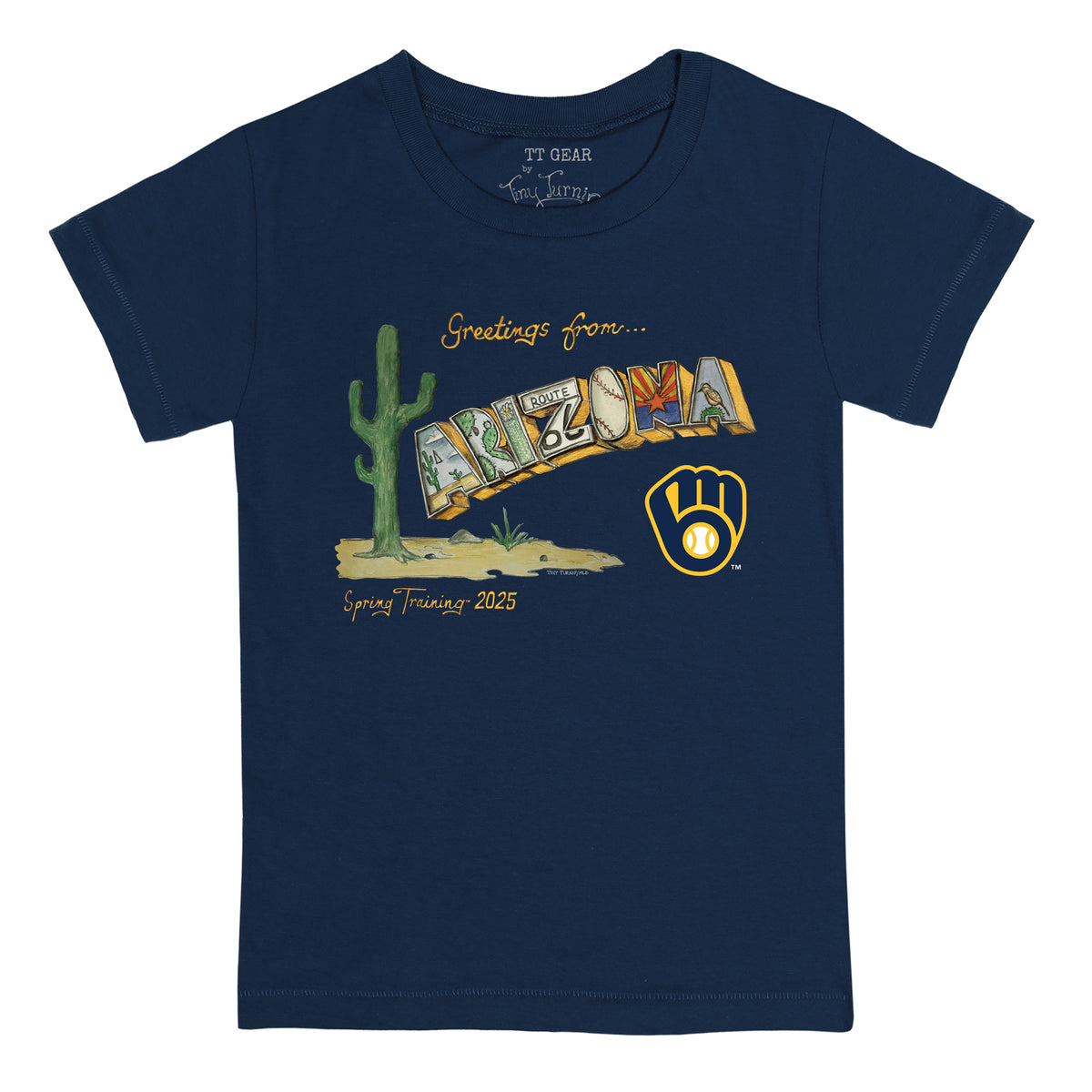 Milwaukee Brewers Spring Training 2025 Tee Shirt