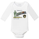 Milwaukee Brewers Spring Training 2025 Long Sleeve Snapper