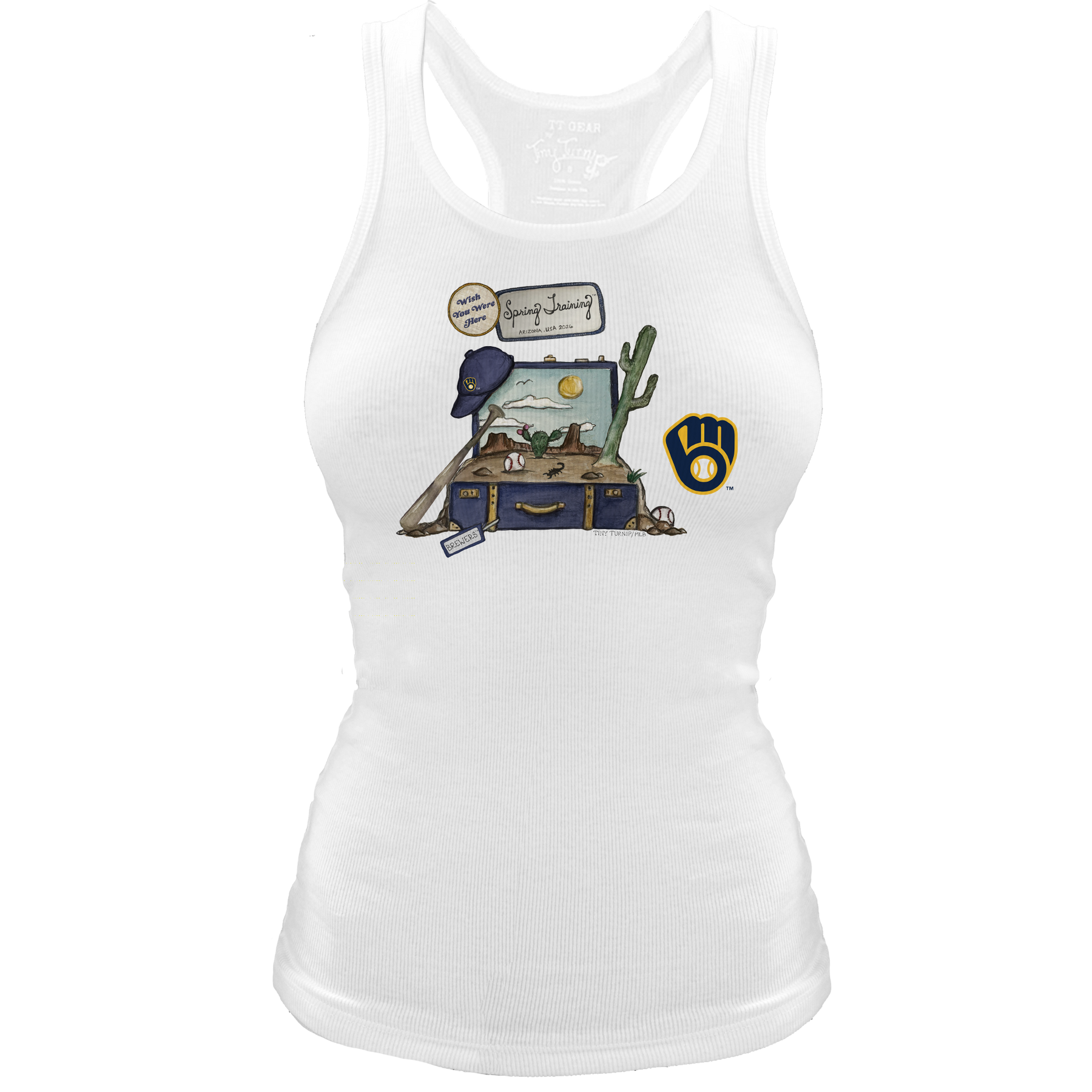 Milwaukee Brewers Spring Training 2026 Classic Tank - Tiny Turnip