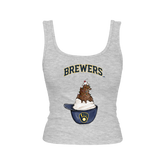 Milwaukee Brewers Sundae Helmet Emmy Tank