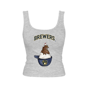 Milwaukee Brewers Sundae Helmet Emmy Tank
