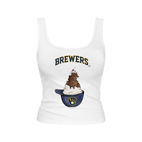 Milwaukee Brewers Sundae Helmet Emmy Tank