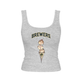 Milwaukee Brewers Triple Scoop Emmy Tank