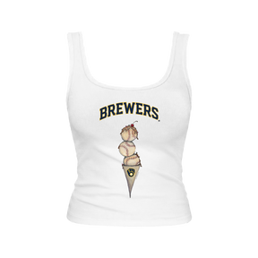 Milwaukee Brewers Triple Scoop Emmy Tank