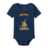 Milwaukee Brewers Velociraptor Short Sleeve Snapper