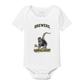 Milwaukee Brewers Velociraptor Short Sleeve Snapper